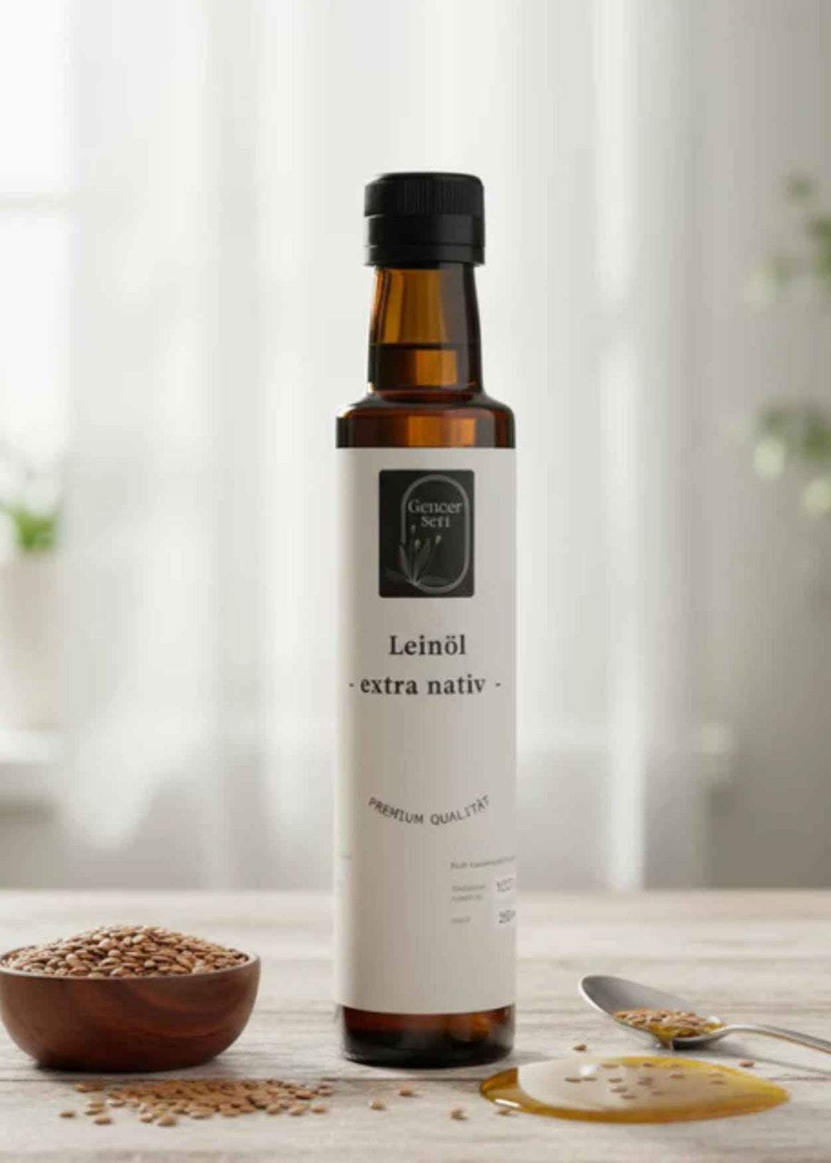 Gencer Seri Keten Tohumu Yağı (Soğuk Pres) 250ml