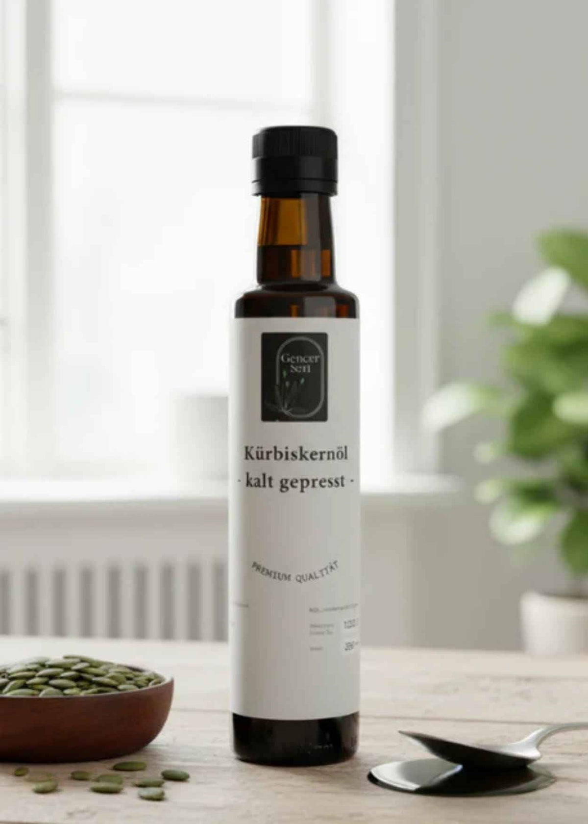 Gencer Seri Kabak Çekirdeği Yağı (Soğuk Pres) 250ml