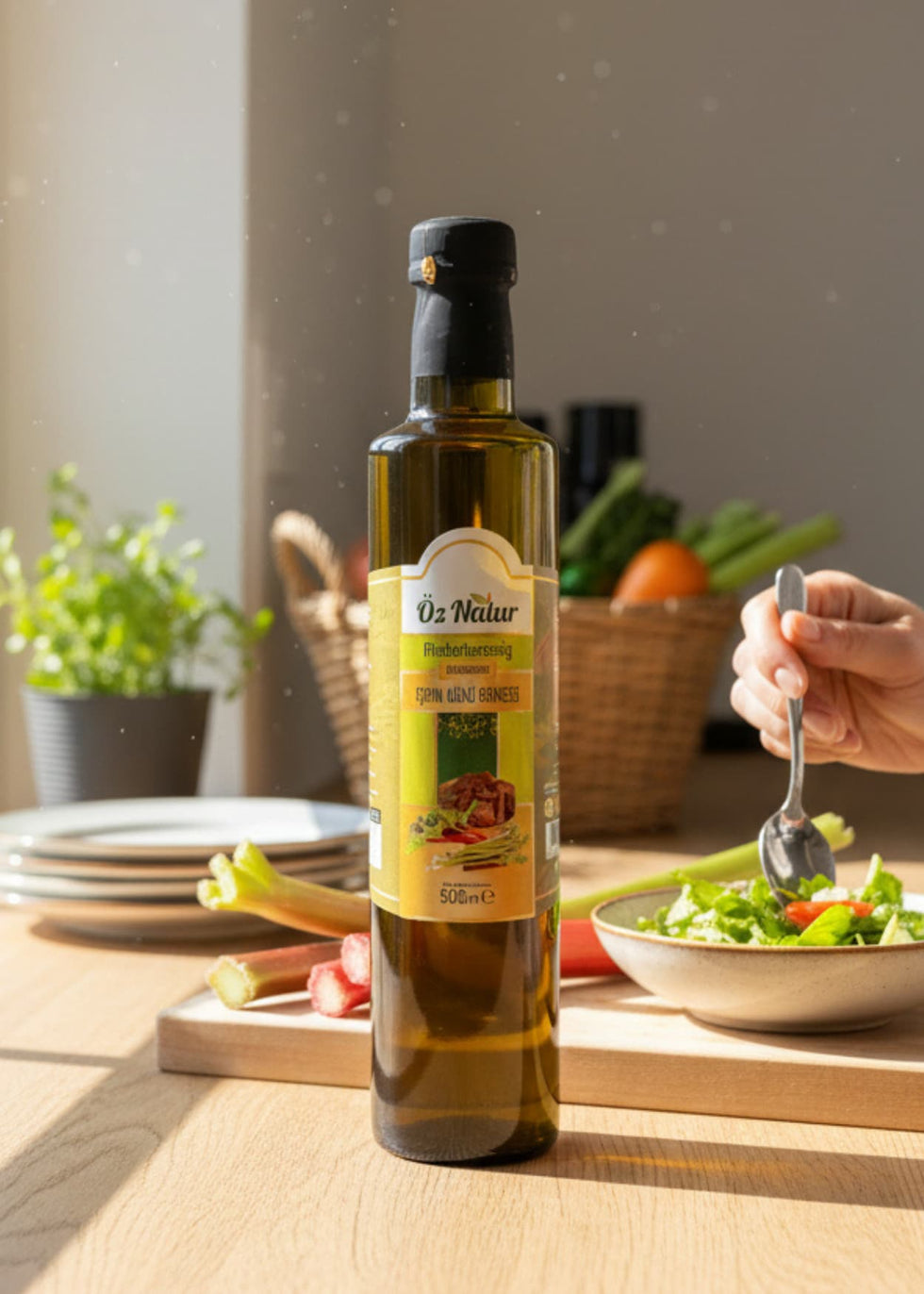 Rhabarberessig (Işkın Kökü Sirkesi) 500ml