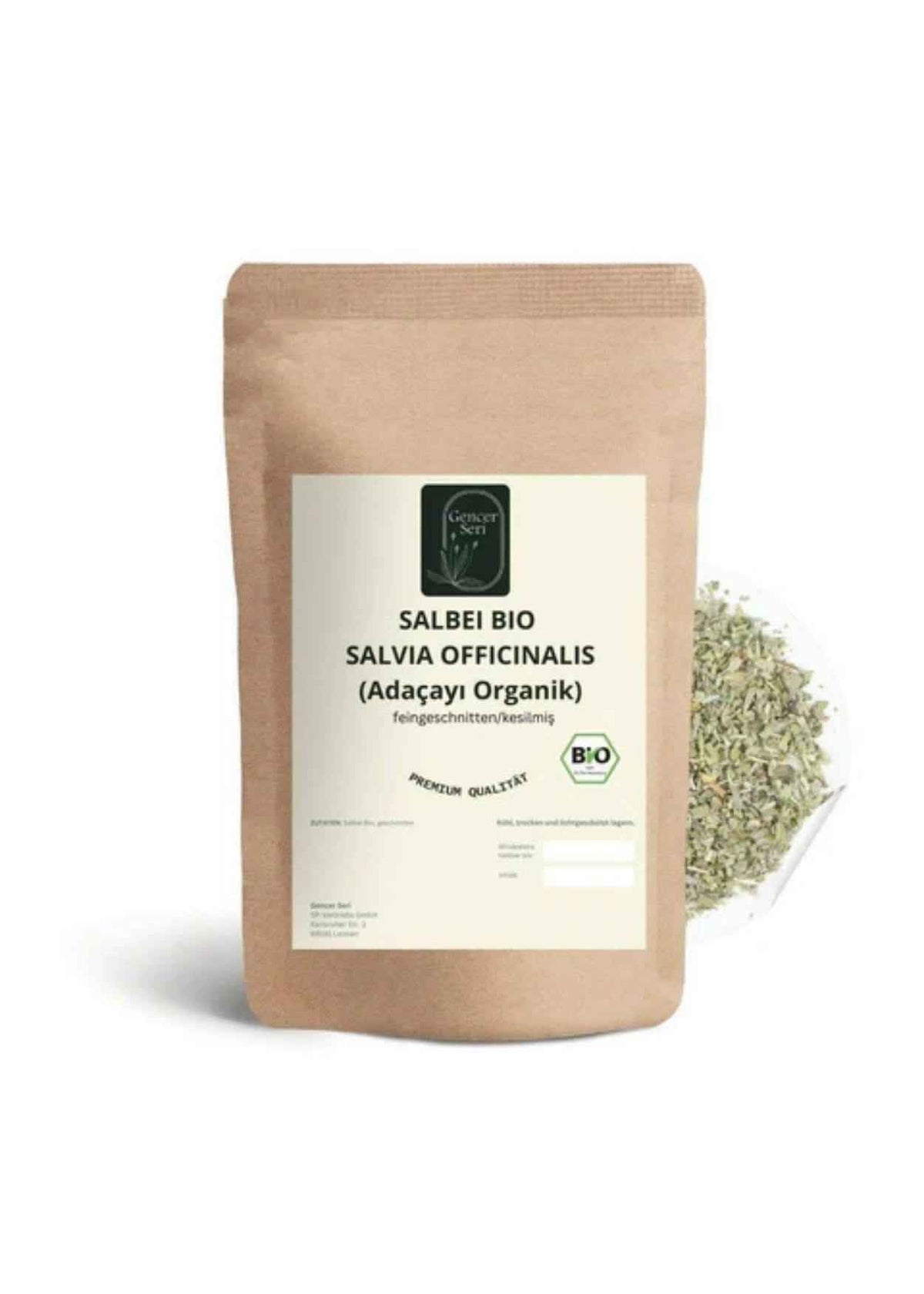 Gencer Seri BIO Adaçayı (Kesilmiş) 100g