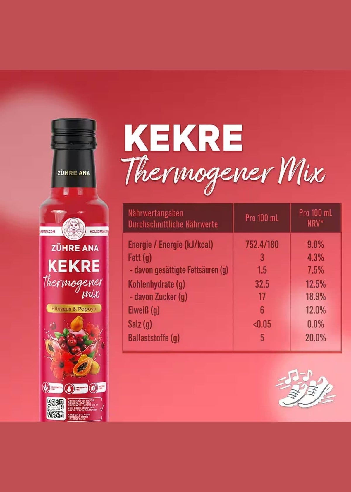 Zühre Ana Kekre Termojenik Mix 250ml