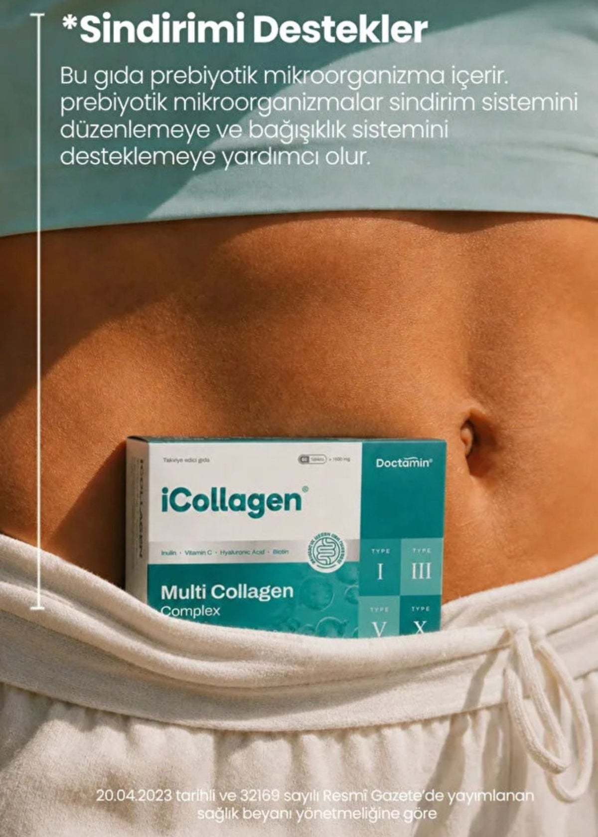 iCollagen Kolajen Ve Probiyotik Tablet 60 Tabletten