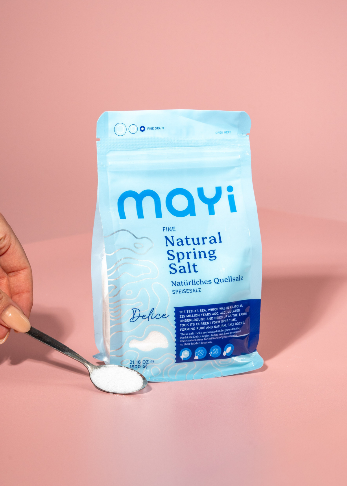 Mayi Öğütülmüş Sofra Tuzu (iyot ilaveli) 600g