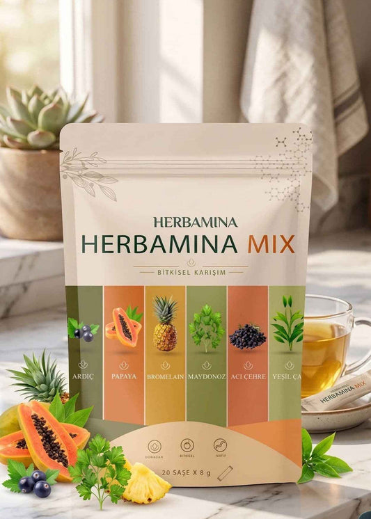 Herbamina Mix Bitkisel Karışımı 20 x 8g