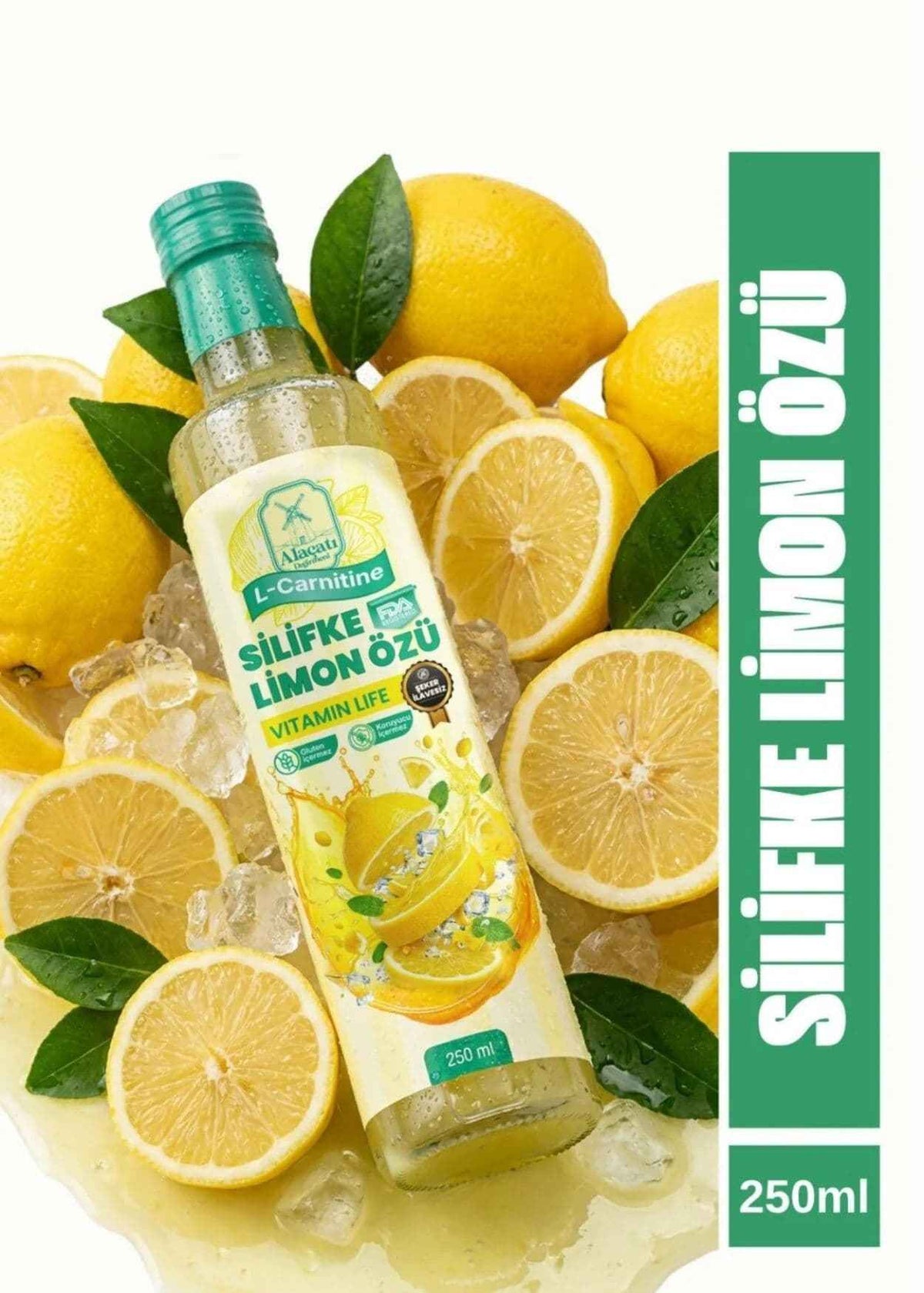 Alaçatı Değirmeni Silifke Zitronenextrakt mit L-Carnitin 250ml