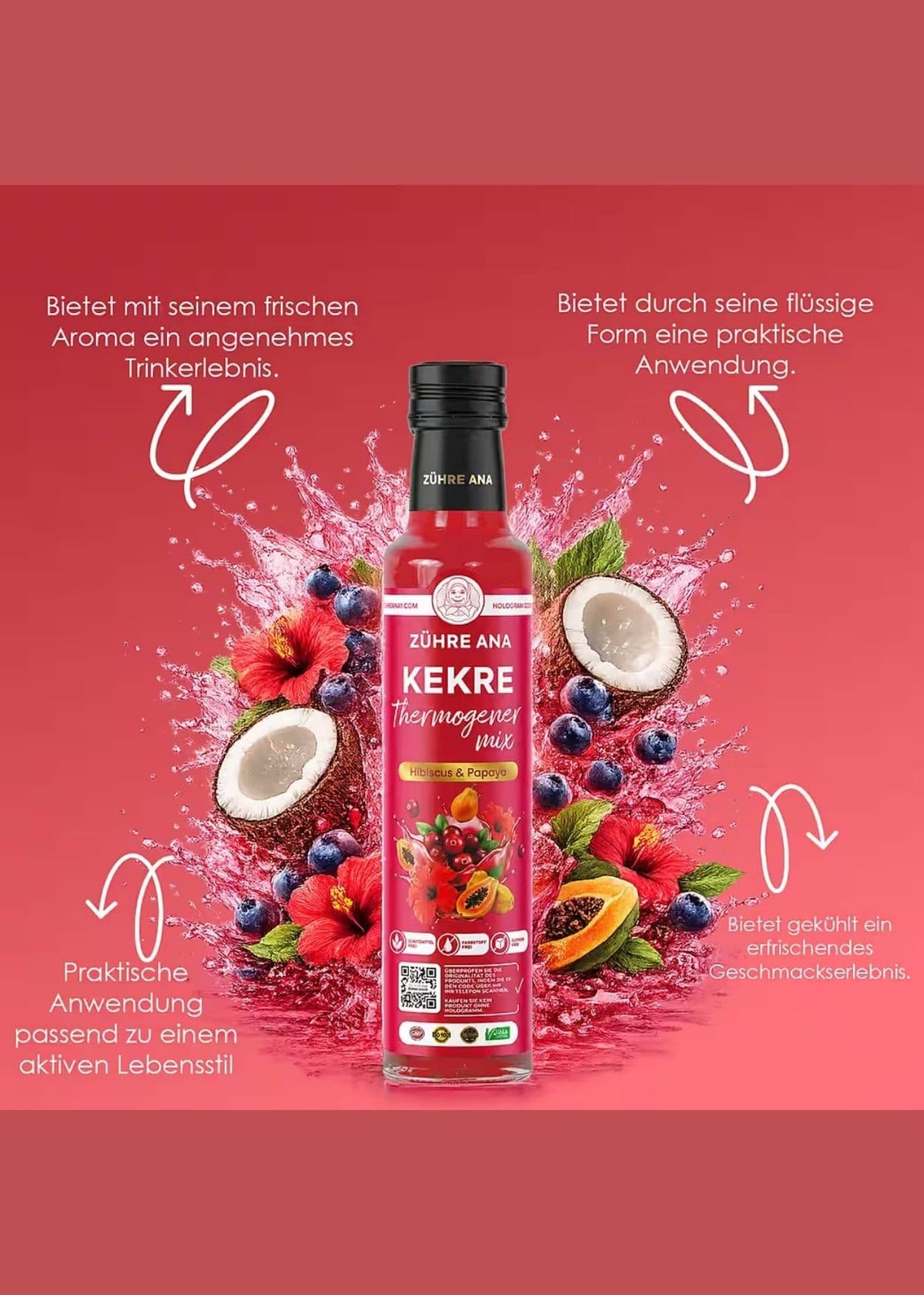 Zühre Ana Kekre Termojenik Mix 250ml