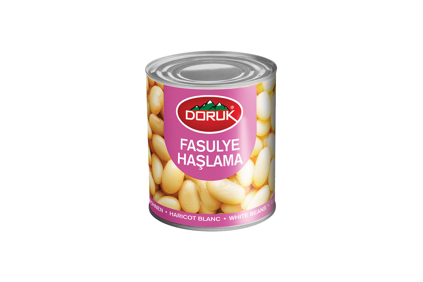 Doruk Ön Pişmiş Fasulye 800gr, Teneke