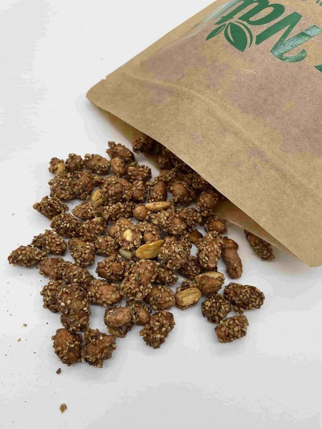 Ballı Susamlı Fıstık 800g
