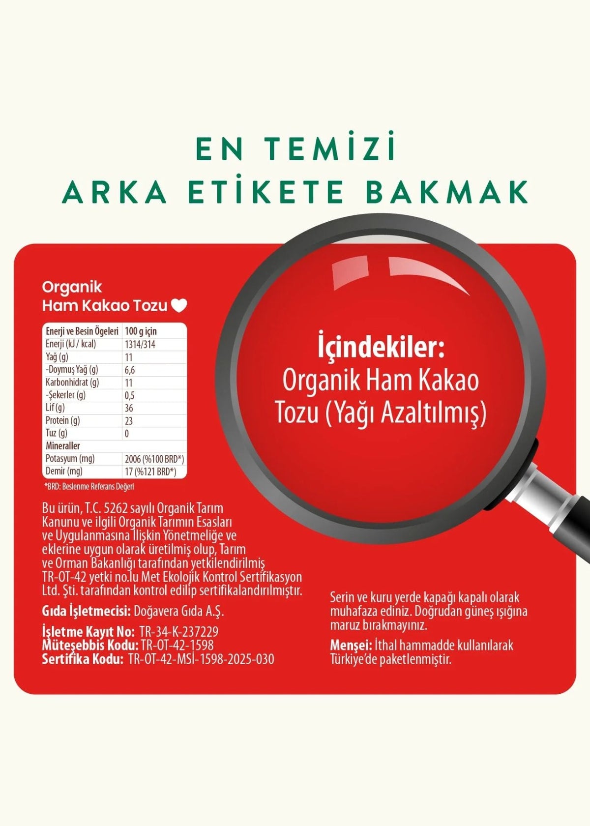 Wefood Ham Kakao Tozu 140g