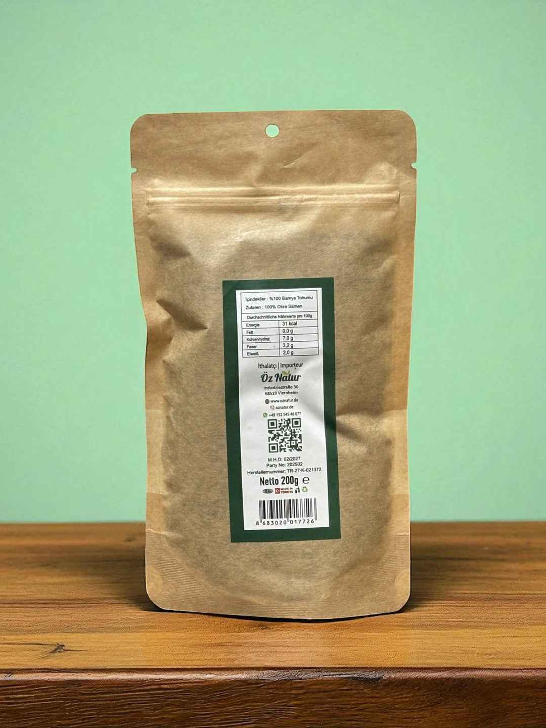 Bamya Tohumu 200g