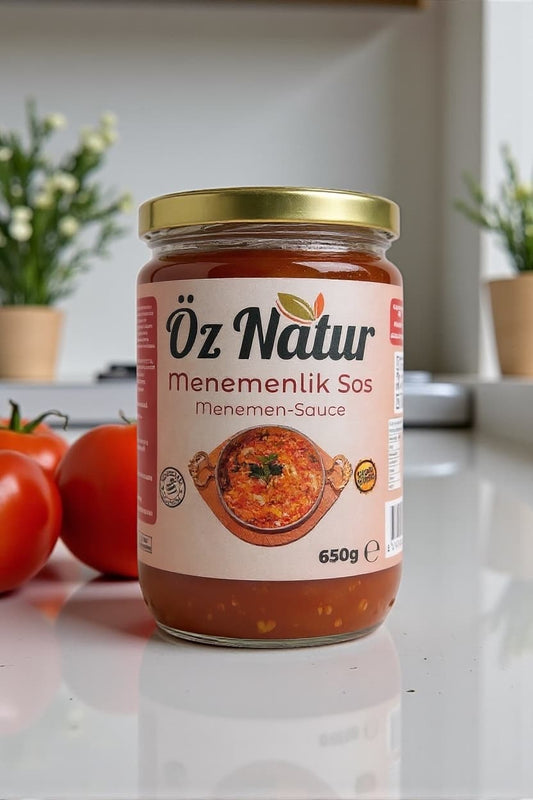 Öznatur Menemenlik Sos 650g