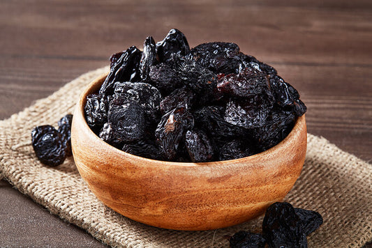 Schwarze Rosinen