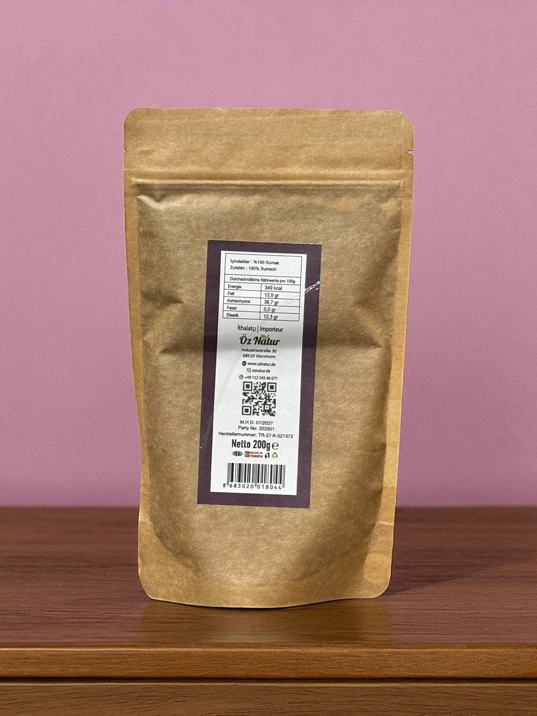 Antep İpek Sumak 200g