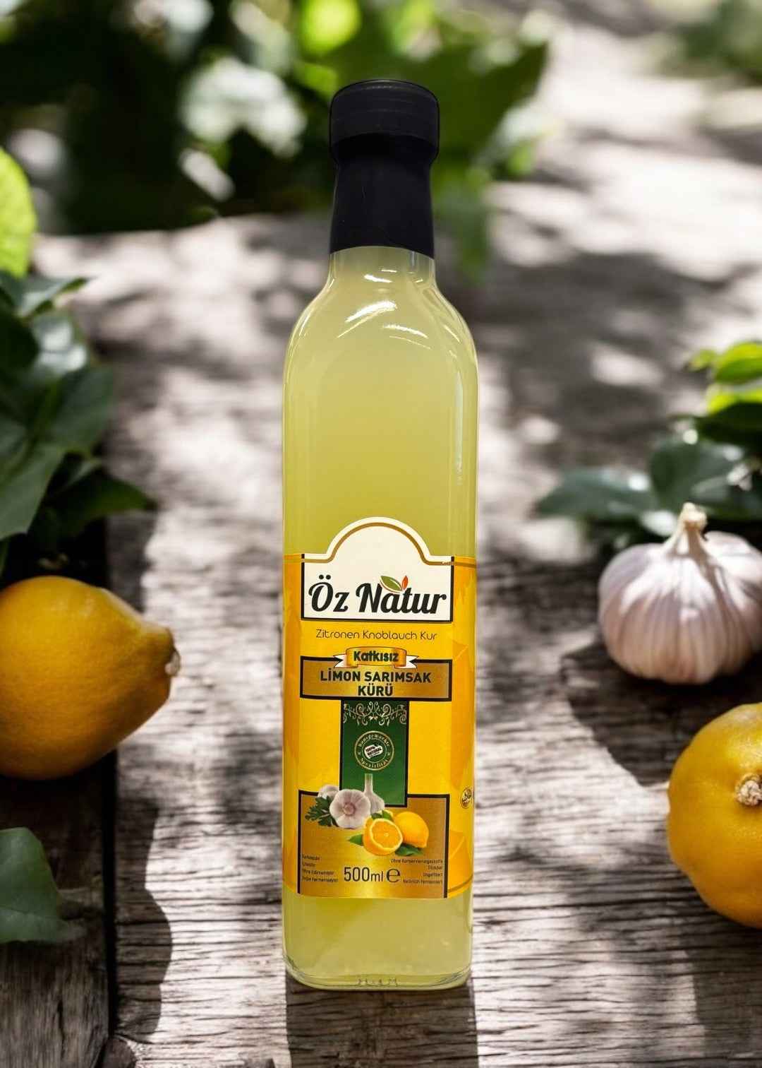 Limon Sarımsak Kürü 500ml