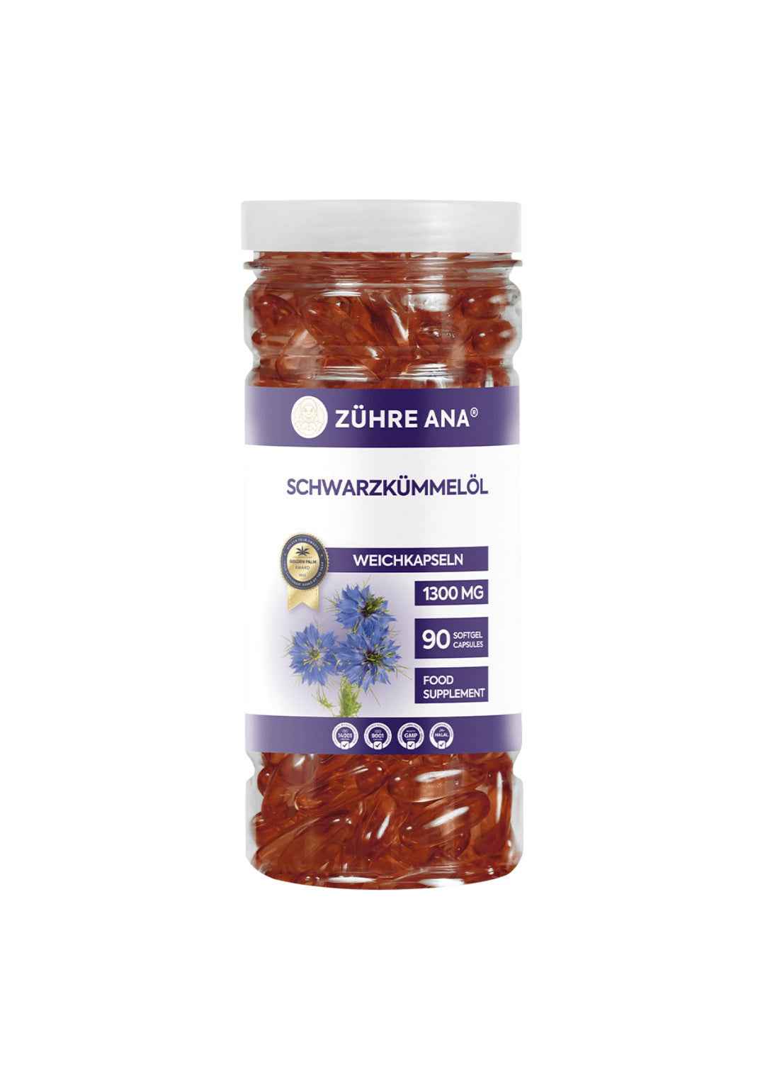 Zühre Ana Çörek Otu Yağı (90 Kapsül) 117g
