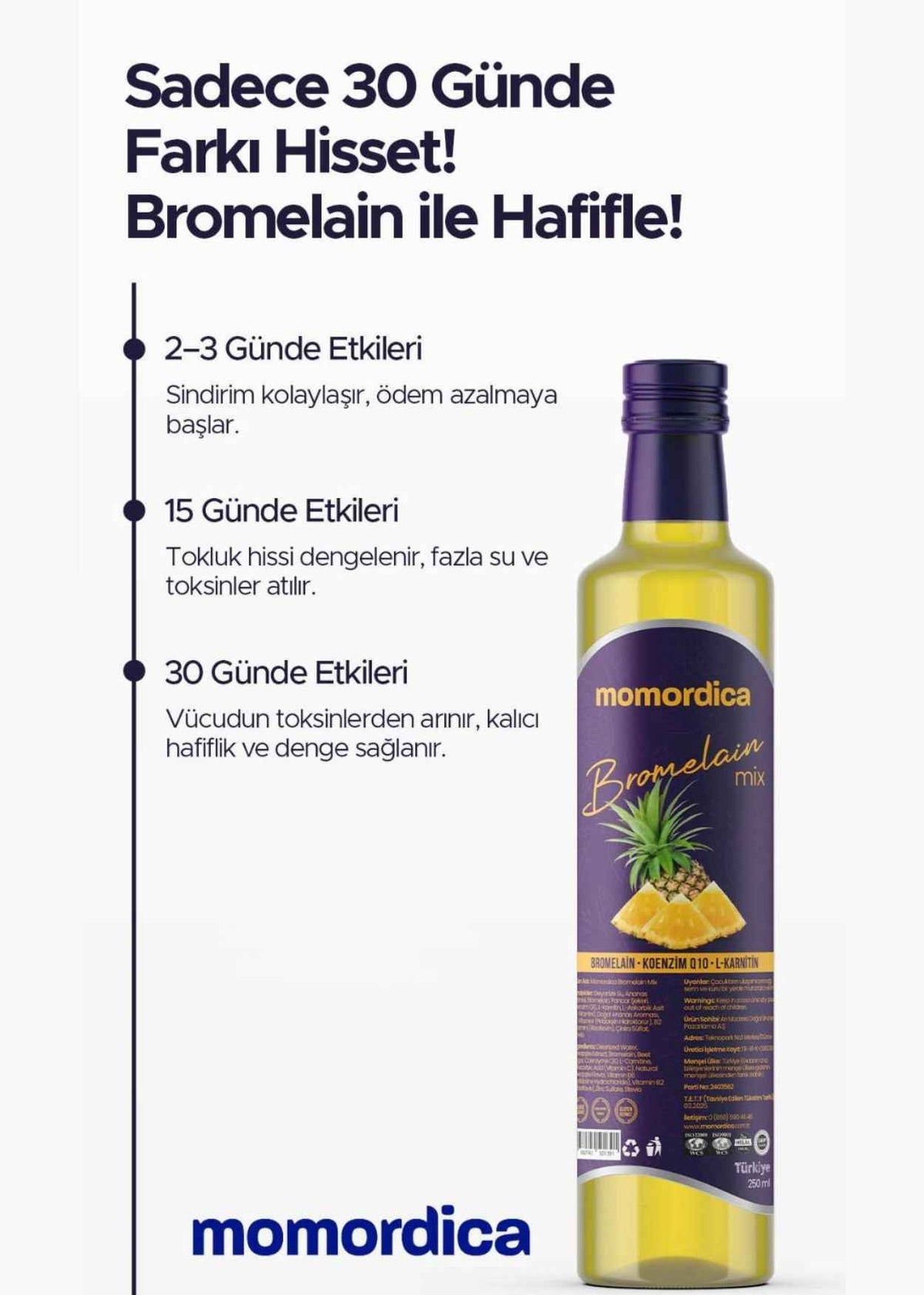 Bromelain Karışımı 250ml