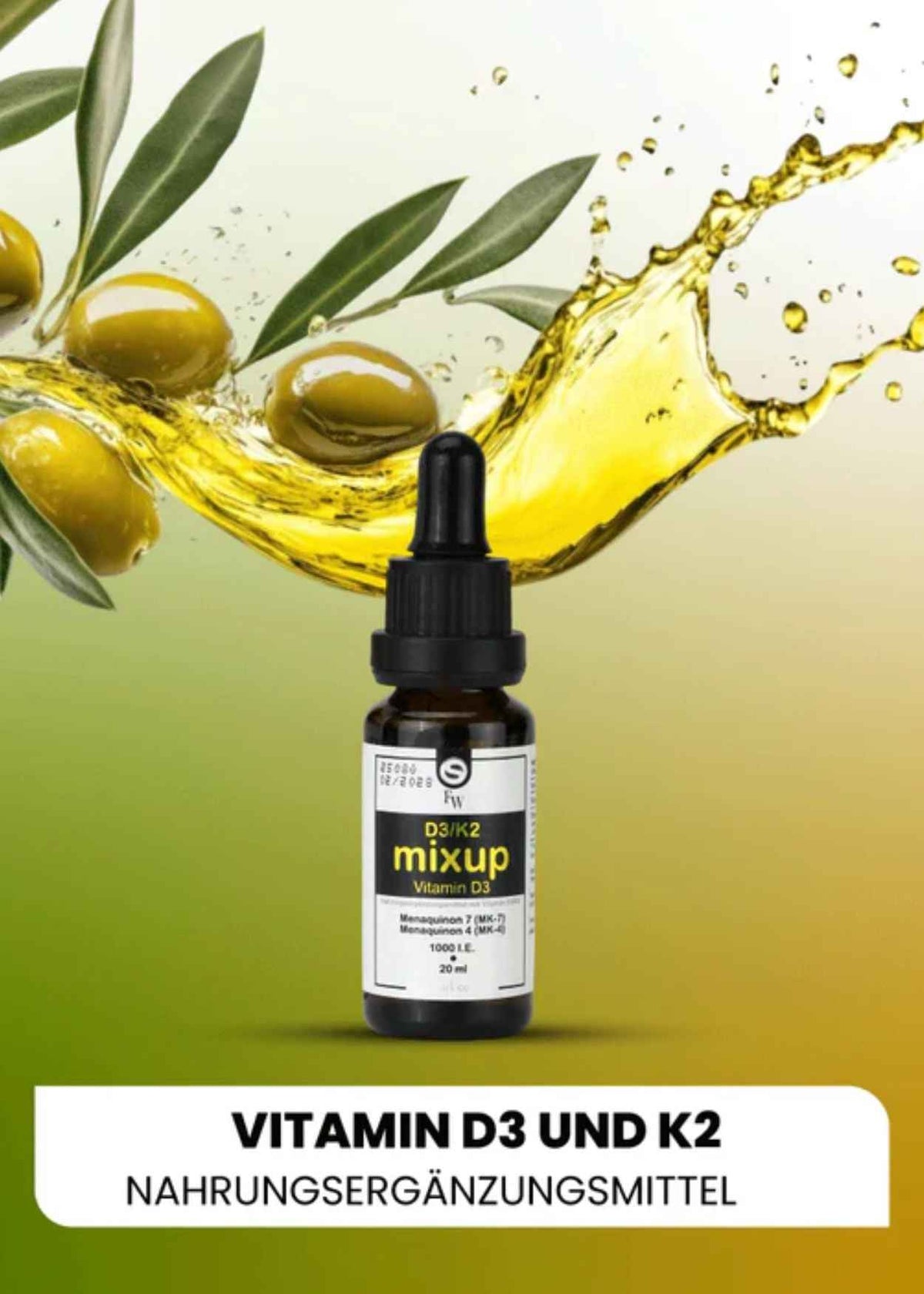 Vitamin D3/K2 Karışım Damlası 20ml