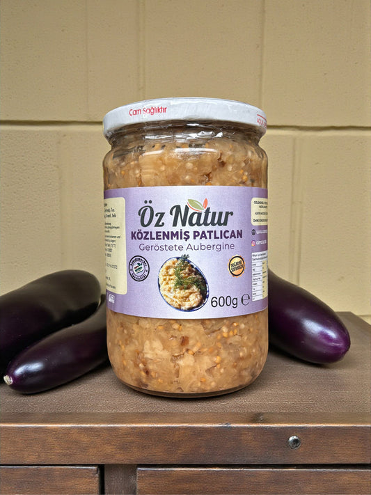 Öznatur Odun Ateşinde Közlenmiş Patlıcan 600g