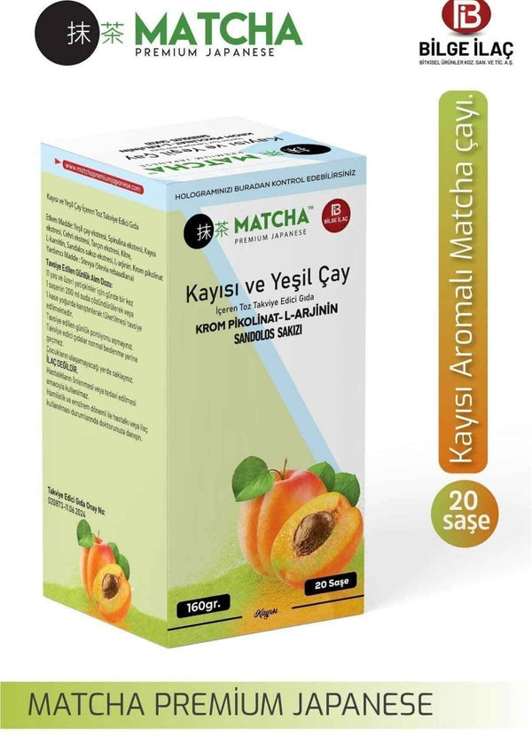 Matcha Premium Japanese Aprikosenaroma Burner Formula Matcha Tee 160g