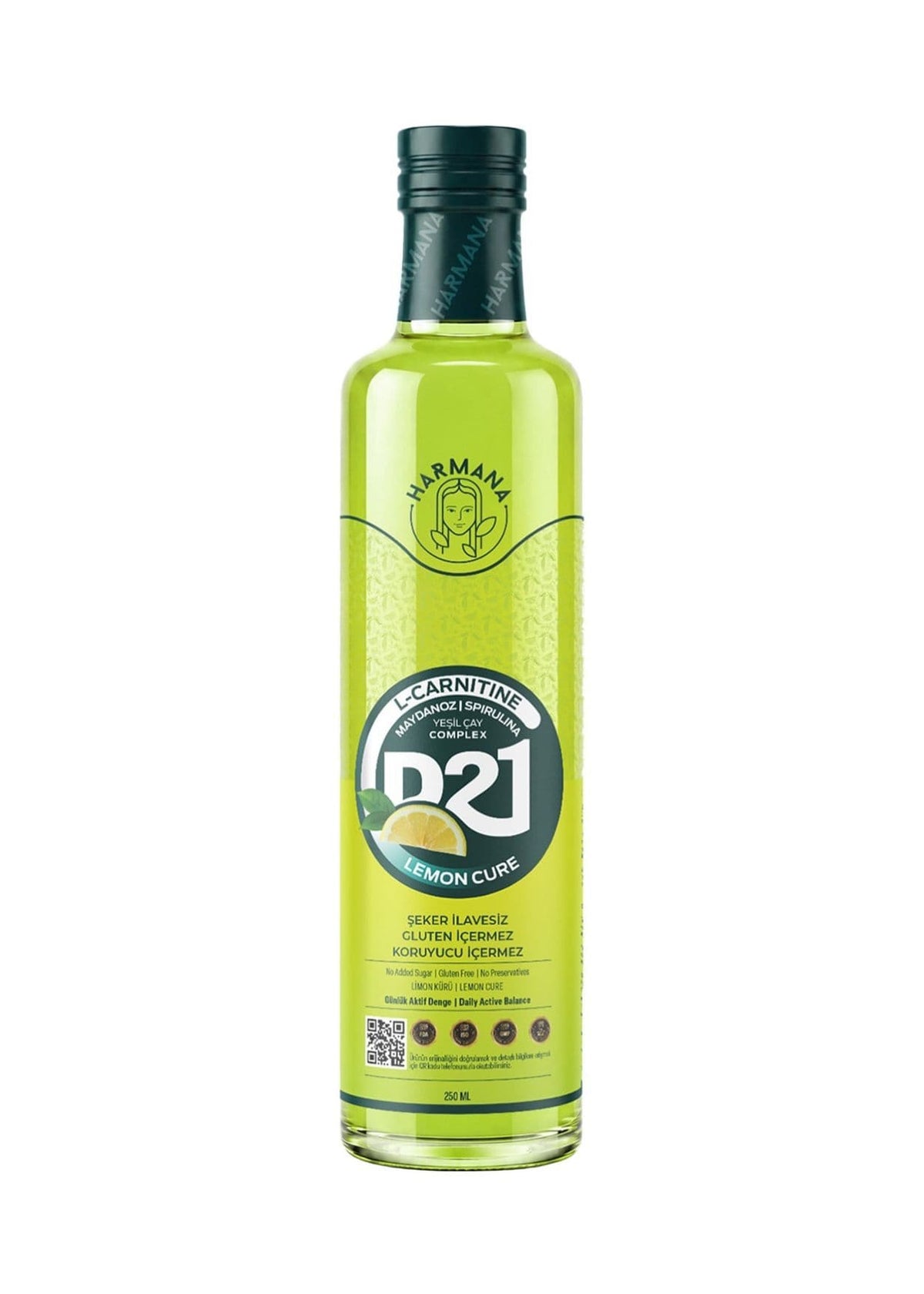 Harmana | Lemon Cure Limon Ekstraktlı İçecek Konsantresi 250ml