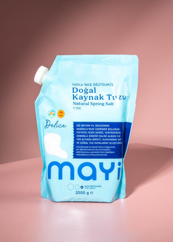 Mayi Öğütülmüş Sofra Tuzu (iyot ilaveli) 2kg