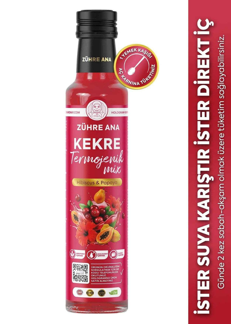 Zühre Ana Kekre Termojenik Mix 250ml