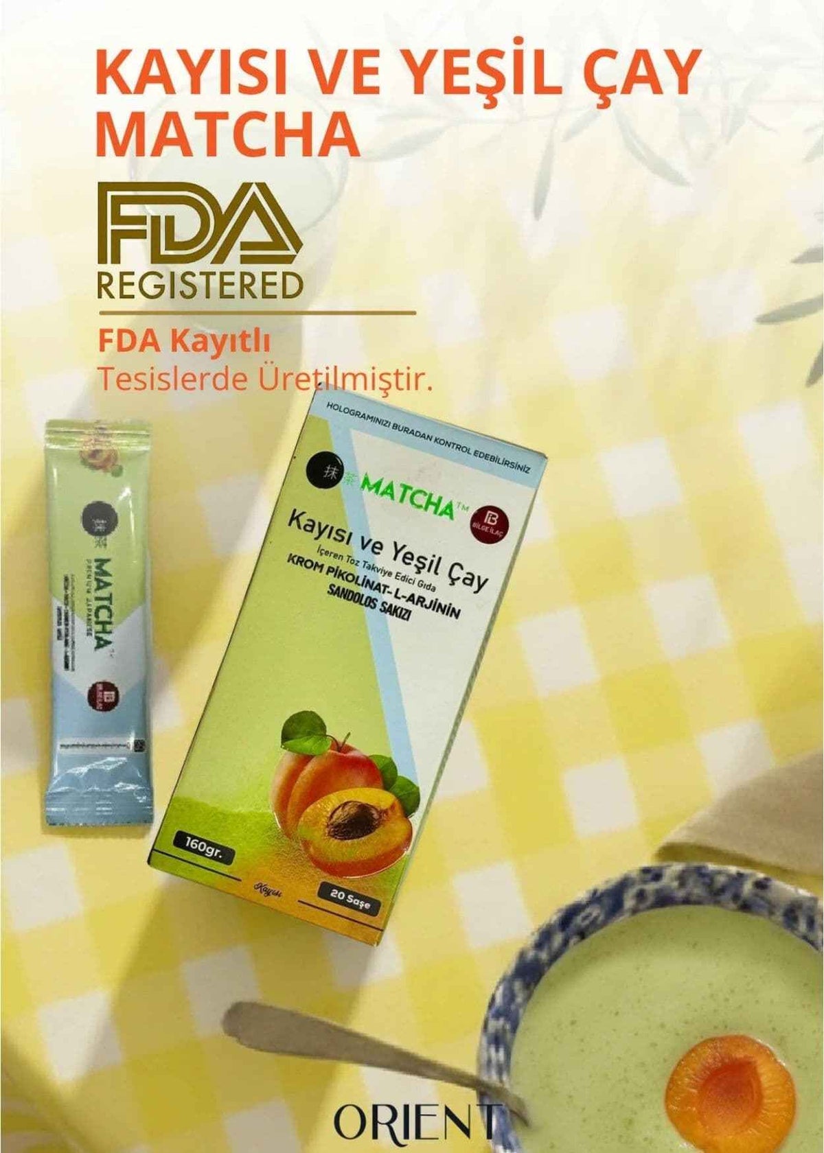 Matcha Premium Japanese Aprikosenaroma Burner Formula Matcha Tee 160g