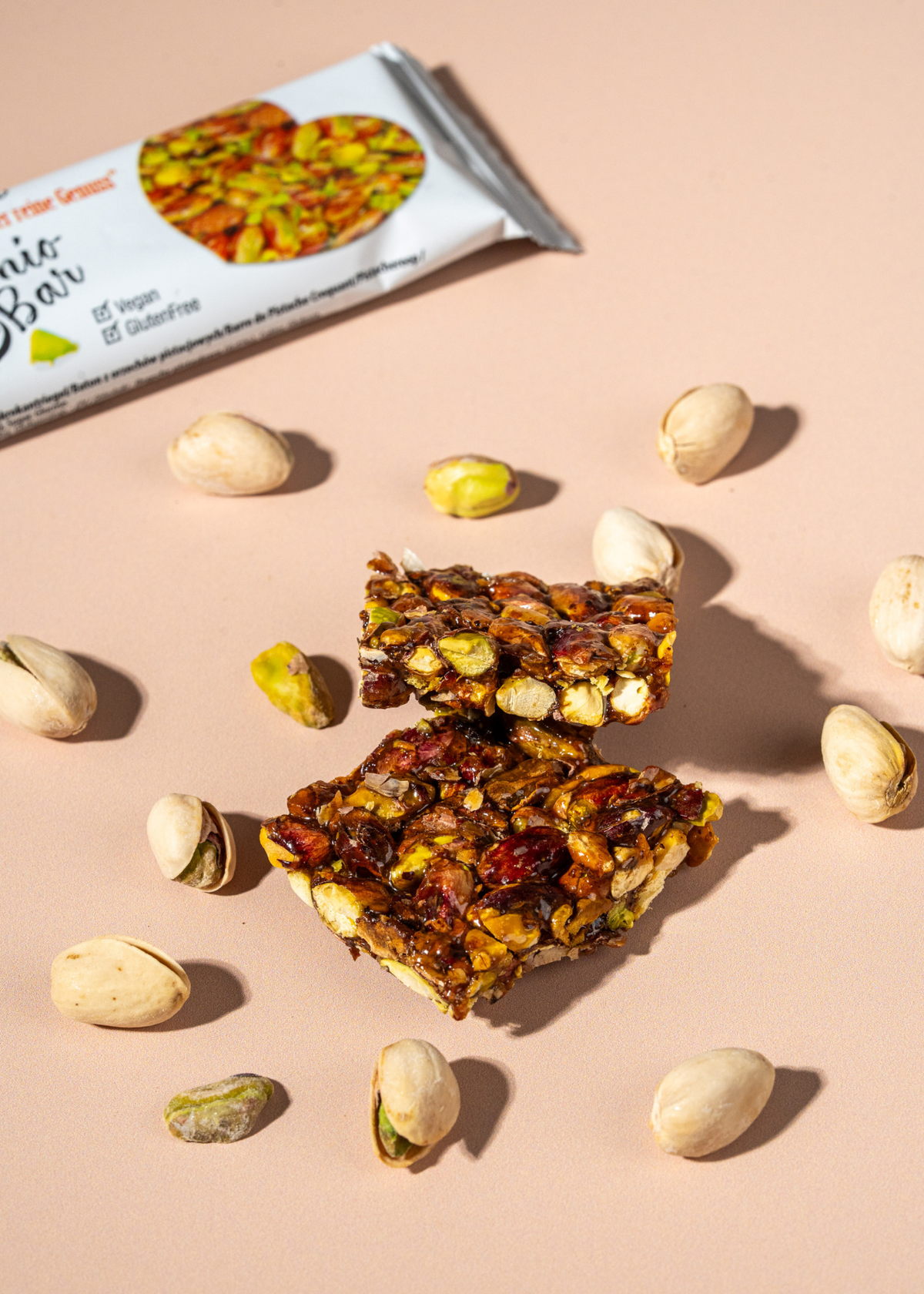 Sahha Glutensiz Antep Fıstıklı Bar 40g