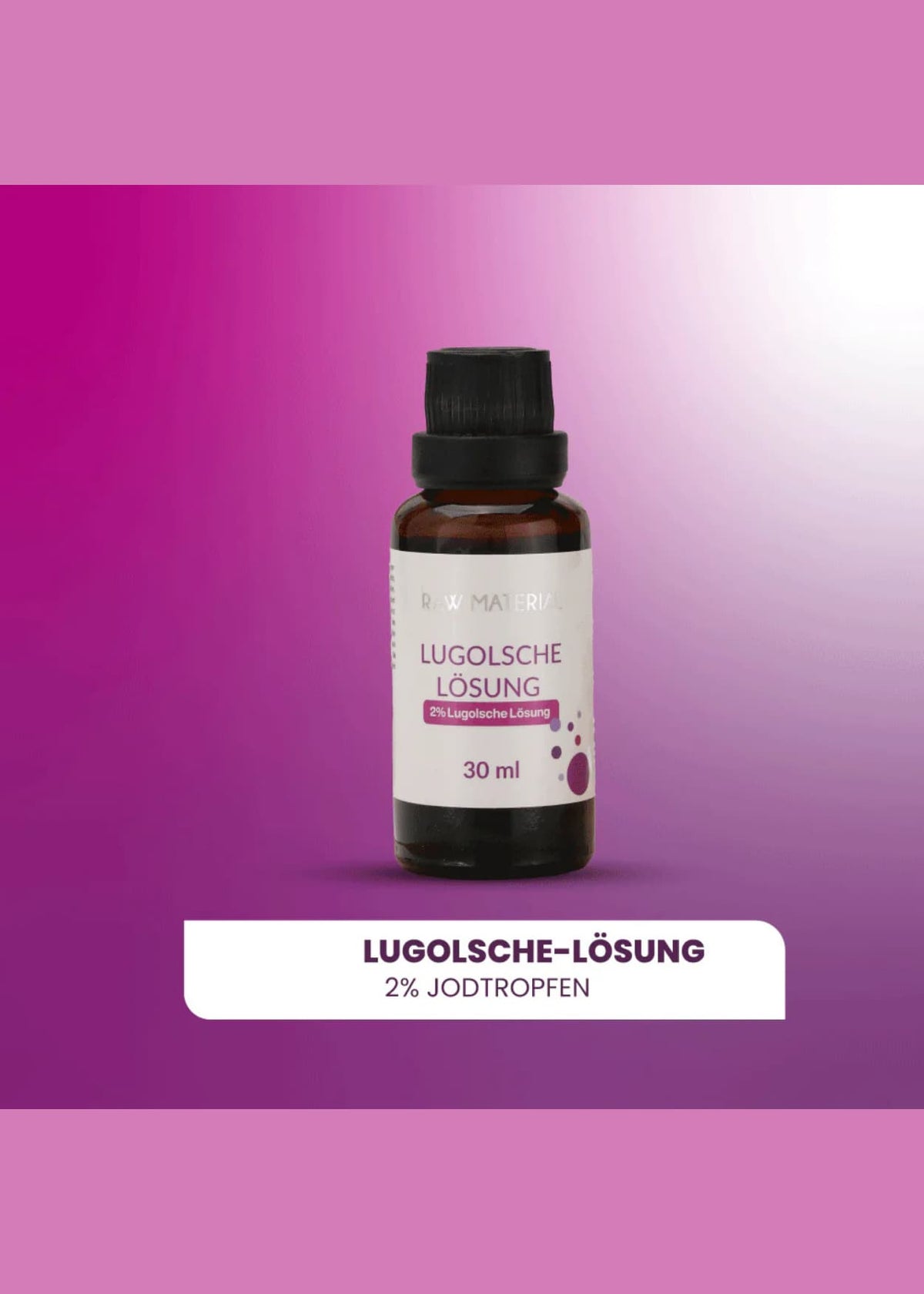2% Lugolsche Lösung Jod Tropfen 30ml