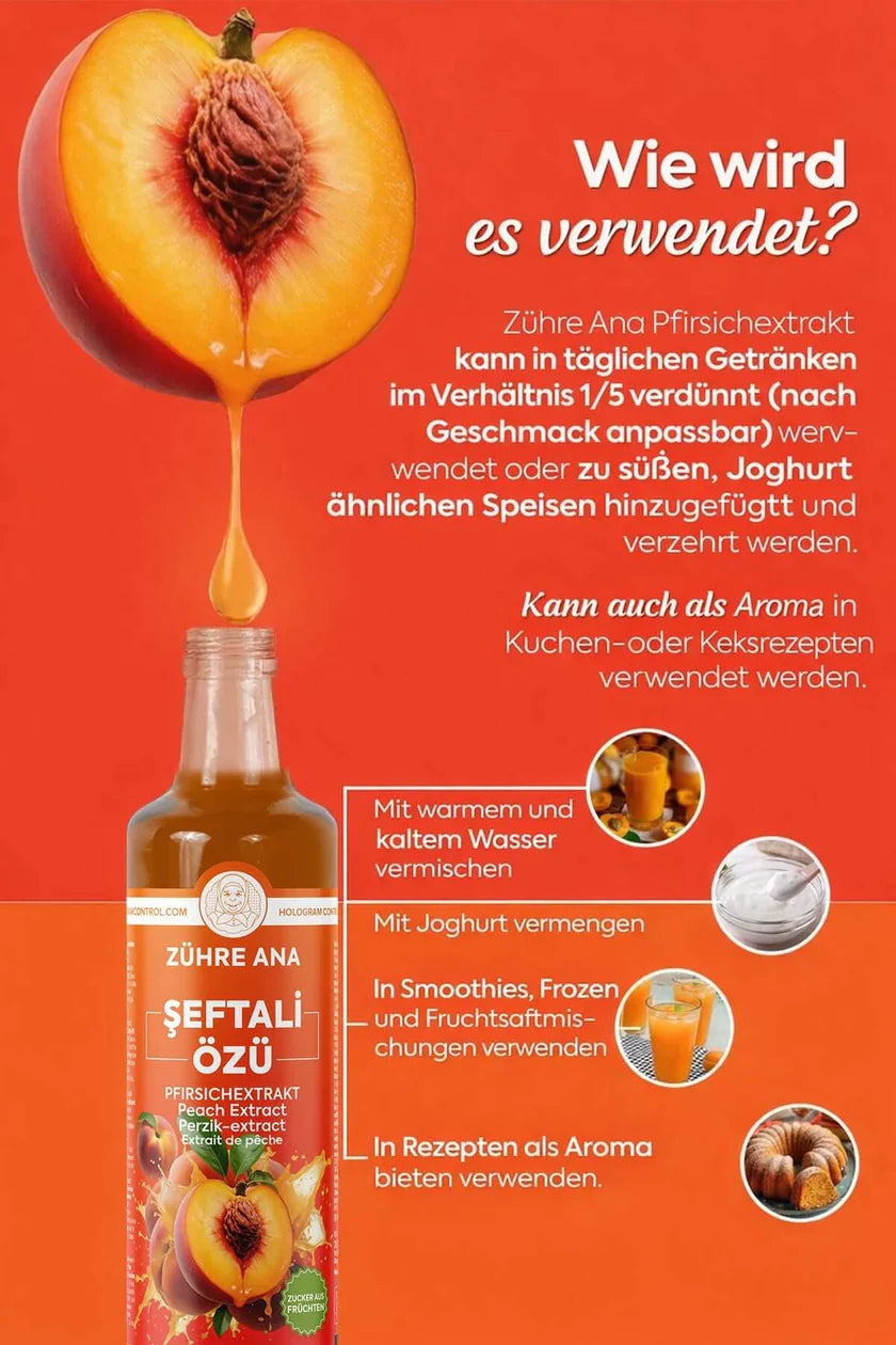 Zühre Ana Şeftali Ekstraktı 640g