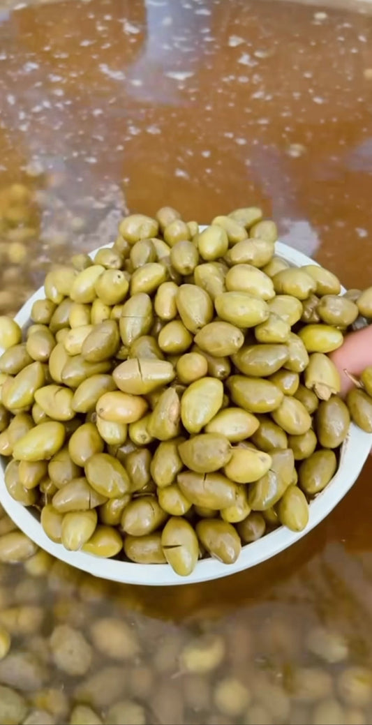 Aydın El Kırması Yeşil Zeytin 1kg