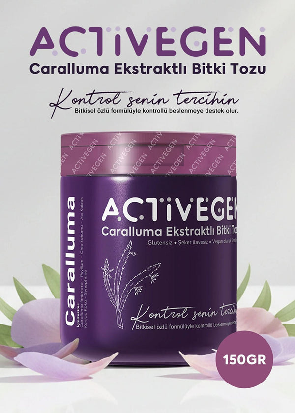 Activegen Caralluma Extrakt Pflanzenpulver 150g