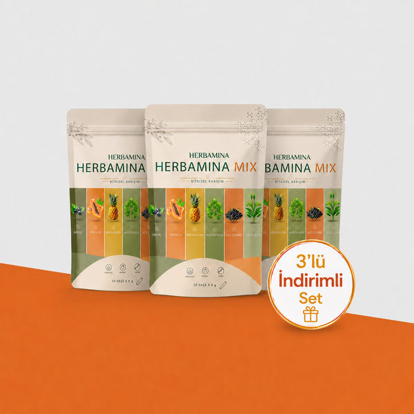 Herbamina Mix Bitkisel Karışım - 3'lü Set