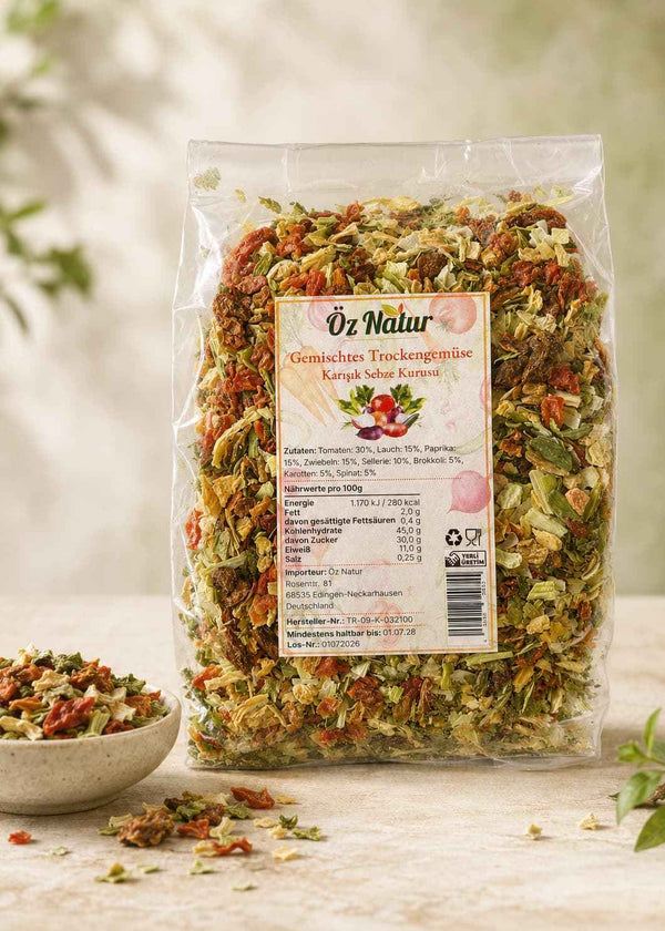 Gemischtes Trockengemüse 150g