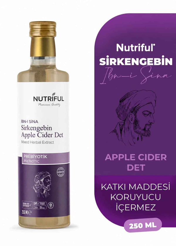 Nutriful İbni Sina Sirkengebin Prebiyotik Sirkesi 250ml