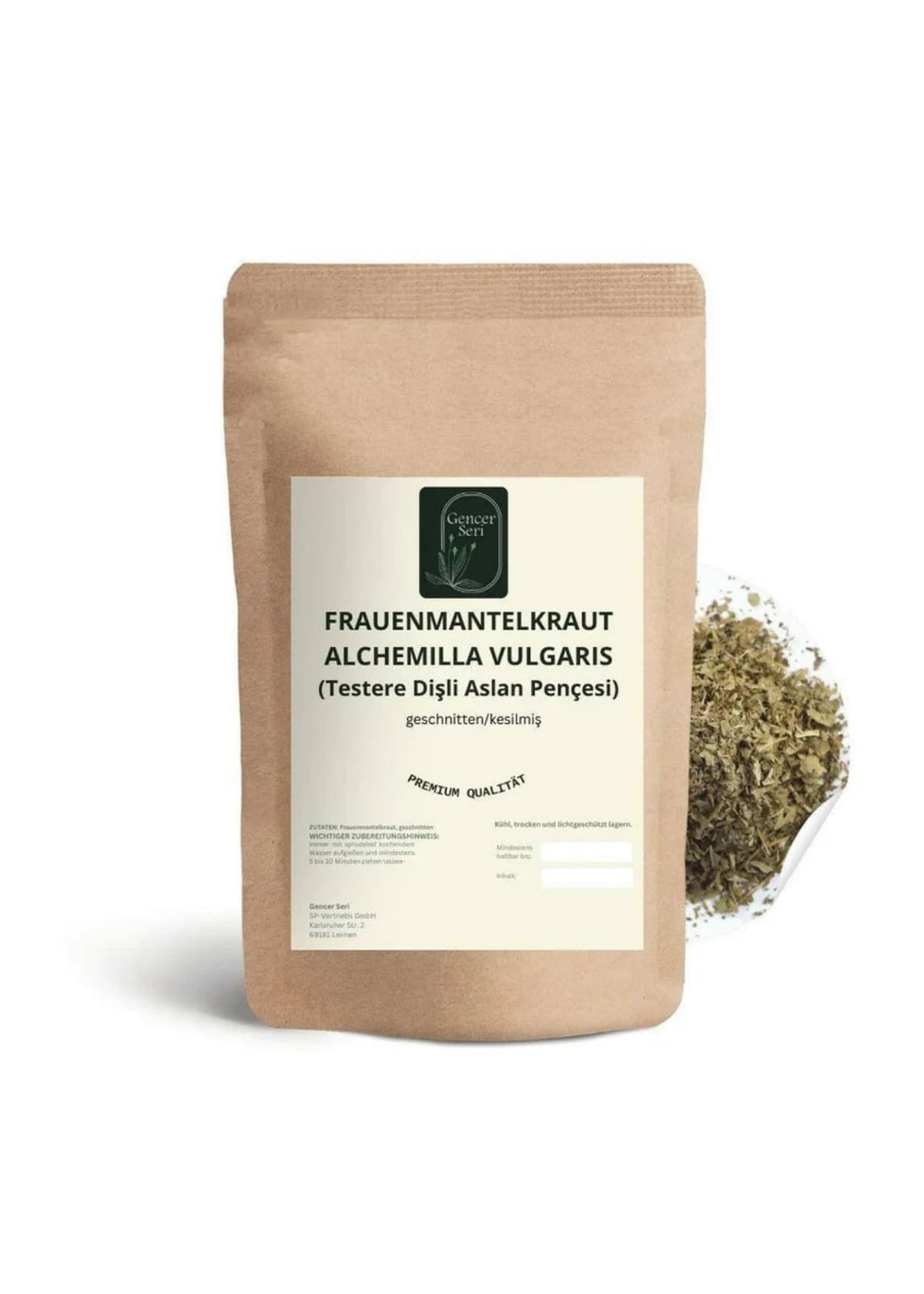 Gencer Seri Testere Dişli Aslan Pençesi (Kesilmiş) 100g