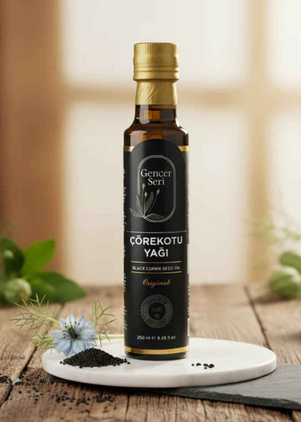 Gencer Seri Çörekotu Yağı (Soğuk Sıkım) 250ml