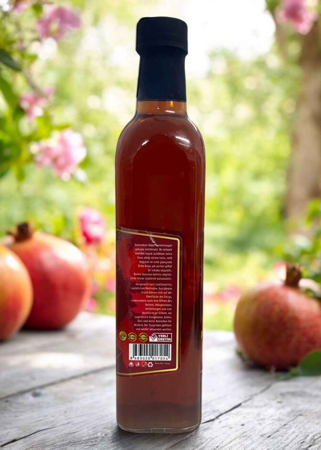 Katkısız Nar Sirkesi 500ml