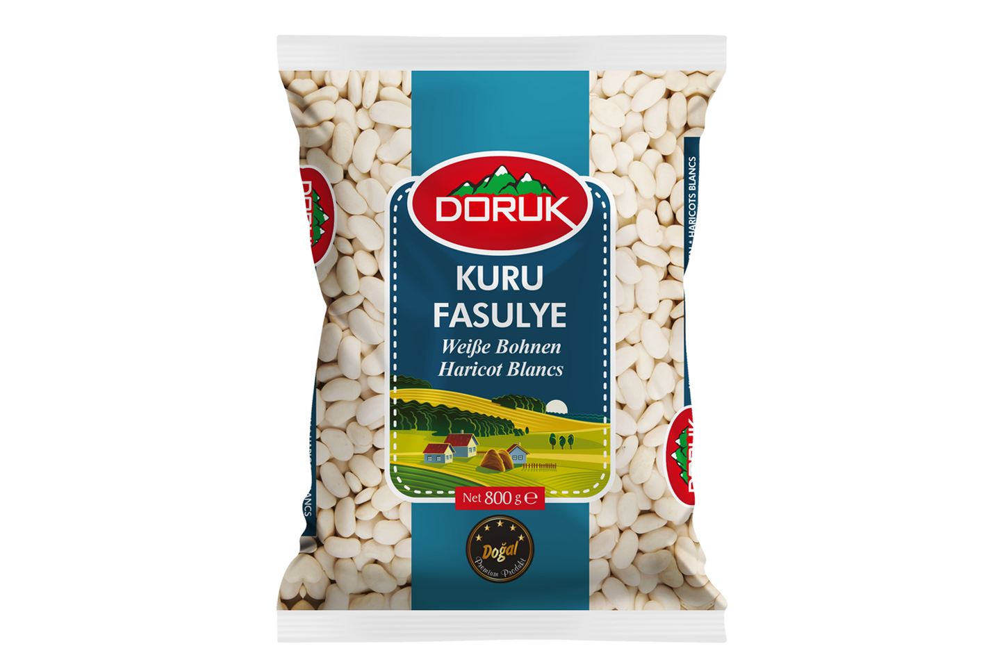 Doruk Beyaz Fasulyesi (8–8,5 mm) 800 g