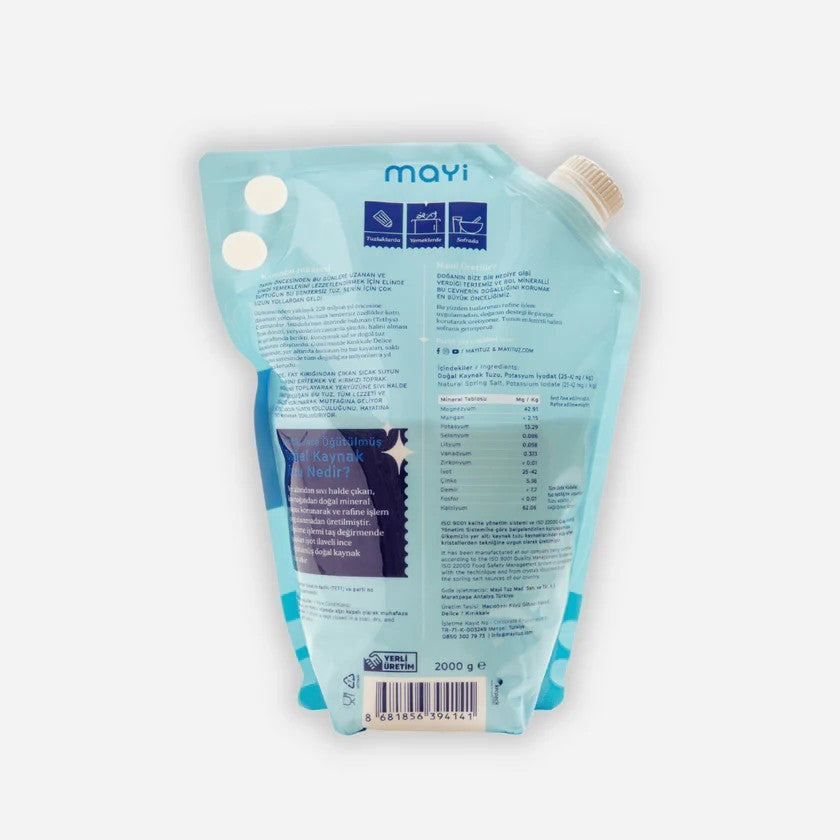 Mayi Öğütülmüş Sofra Tuzu (iyot ilaveli) 2kg
