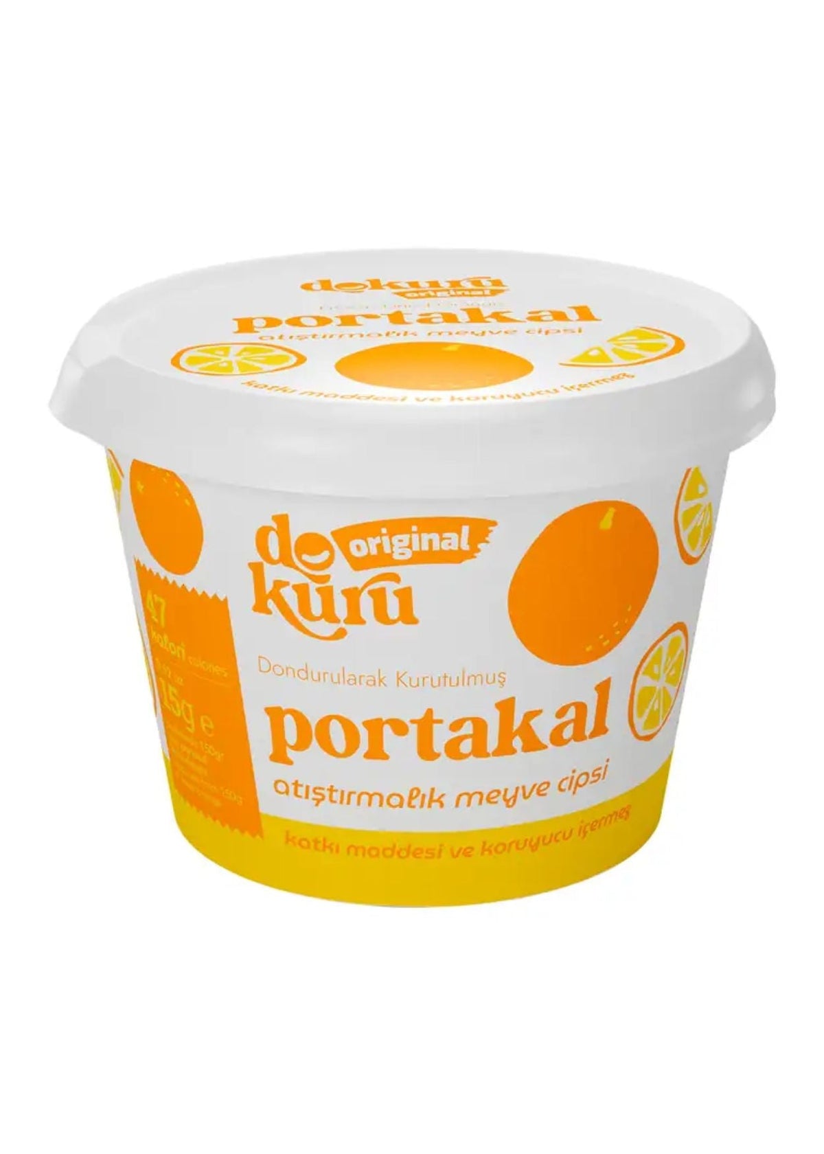 Dokuru Gefriergetrocknete Orange (Fruchtchips) 15g