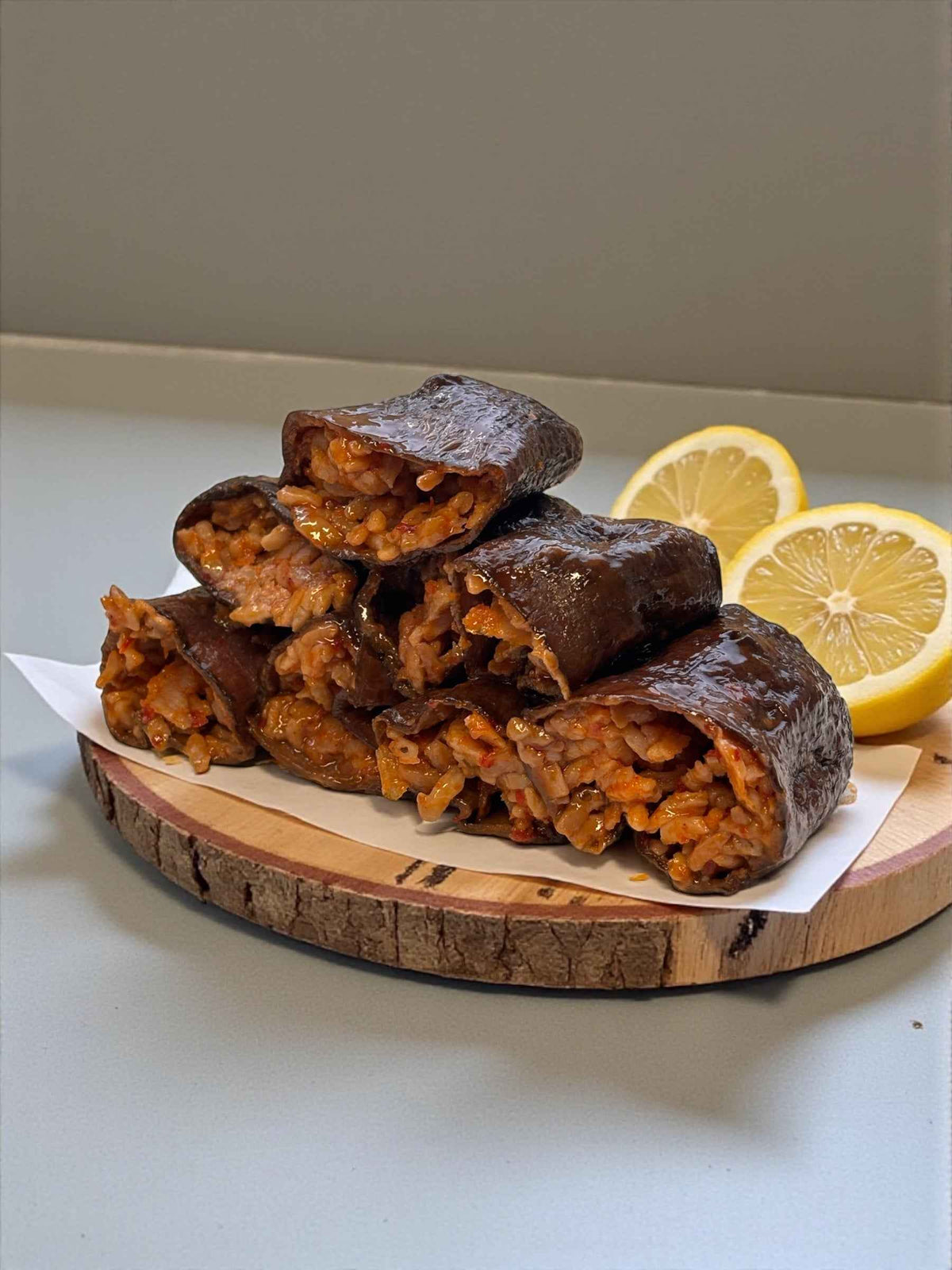 Zeytinyağlı Patlıcan Dolması 400g