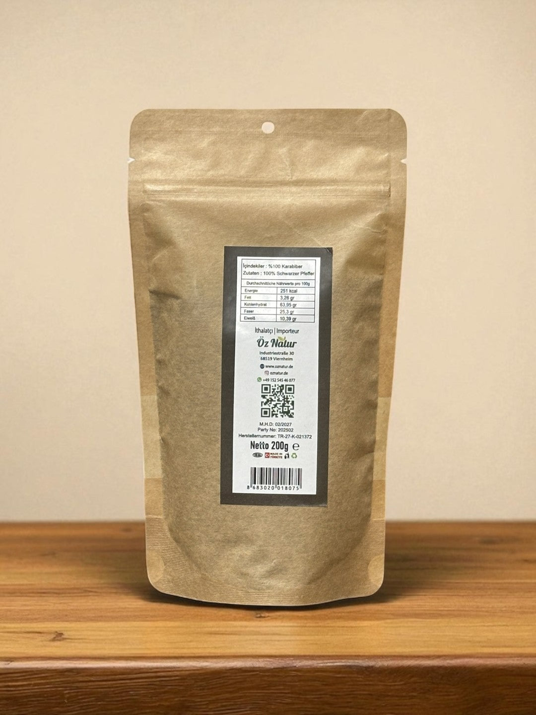 Öğütülmüş Karabiber 200g