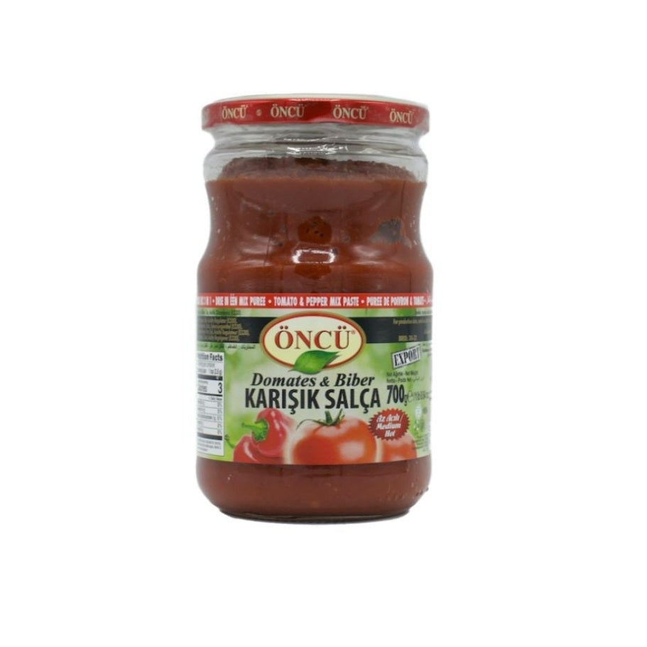 Öncü Gemischtes Tomaten- und Paprikamark 700 g