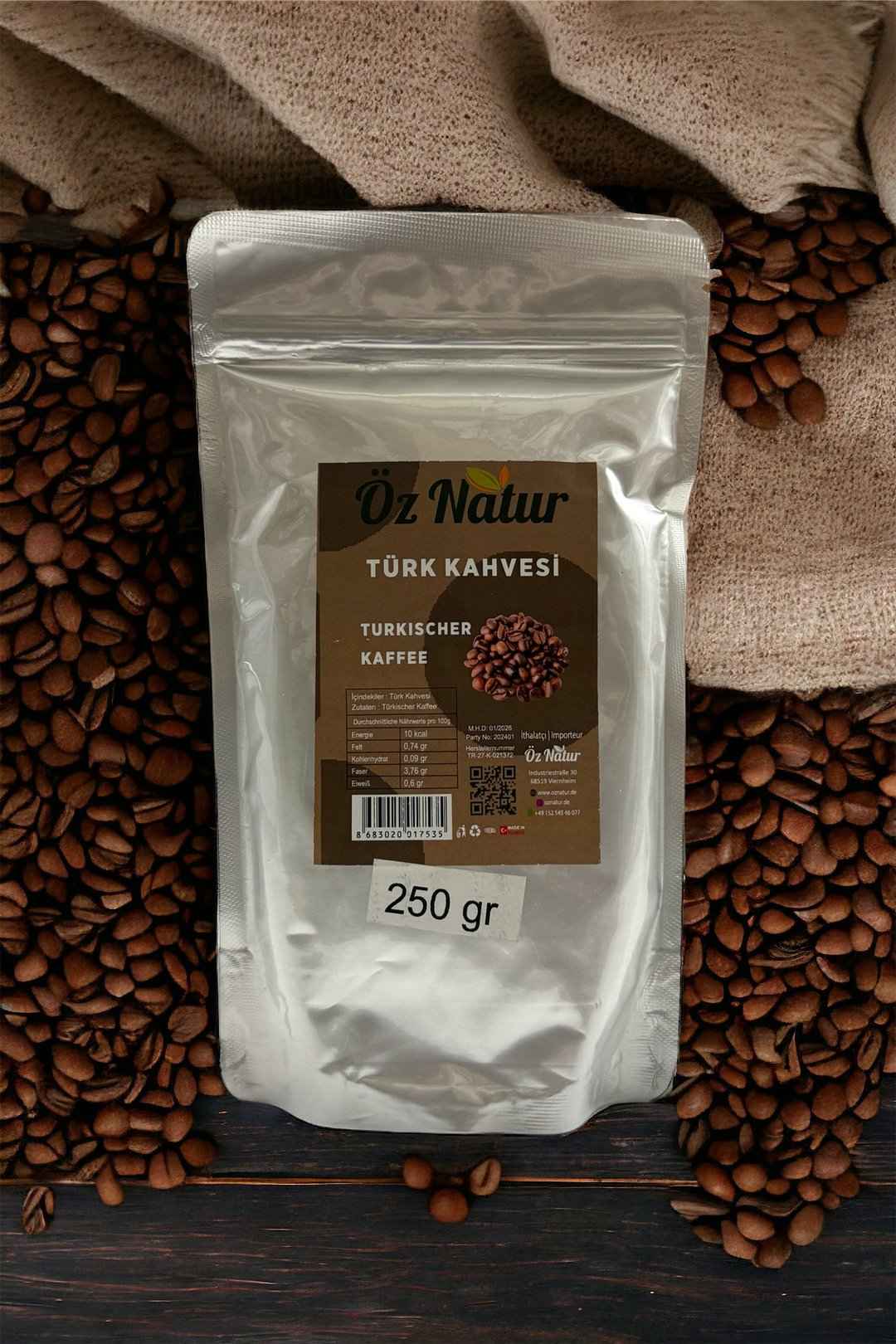 Taze Çekilmiş Türk Kahvesi 250g