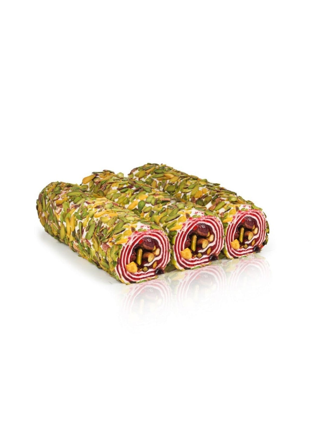 Antep Fıstıklı ve Narlı Sarma Lokum 500g
