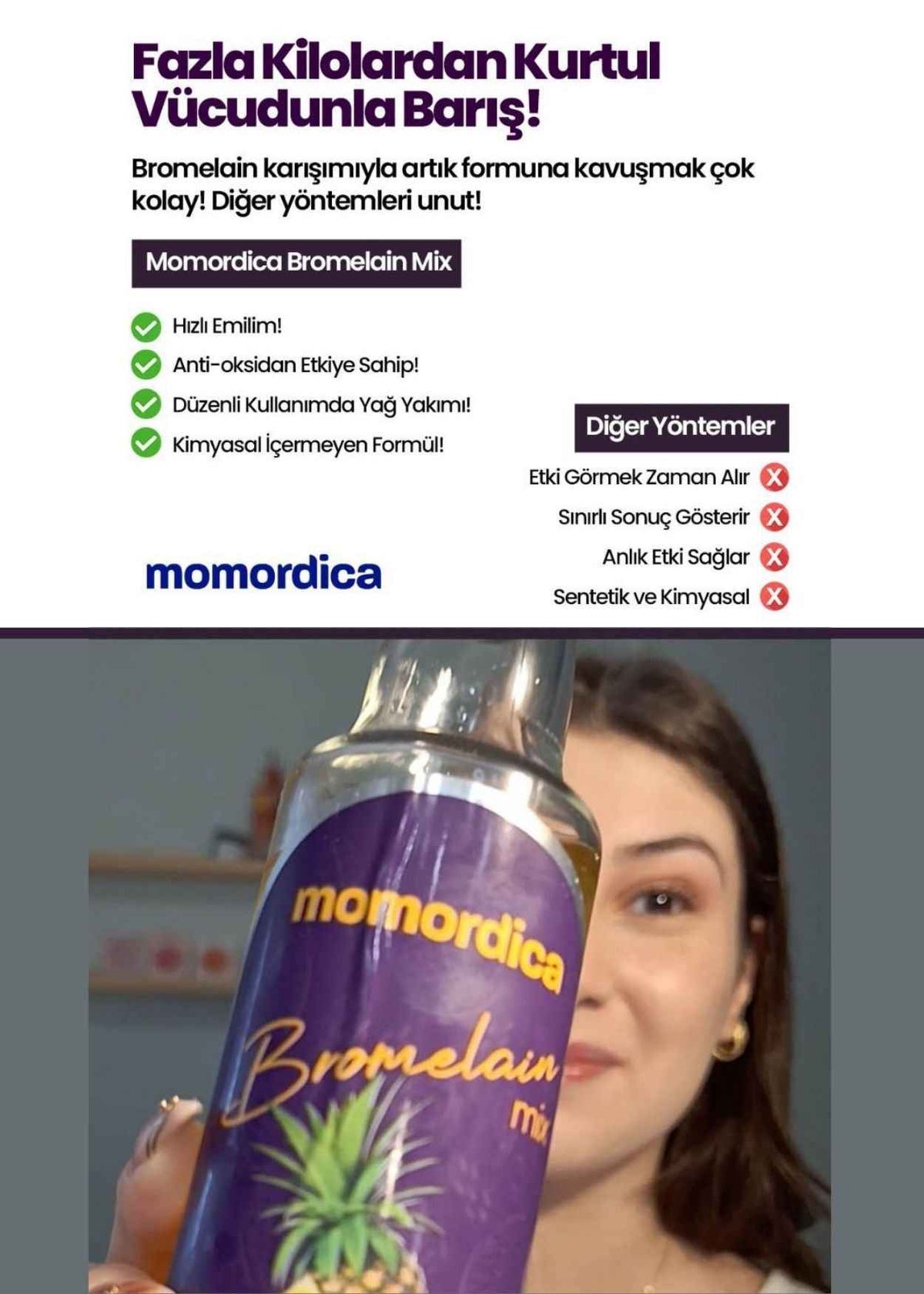 Bromelain Karışımı 250ml