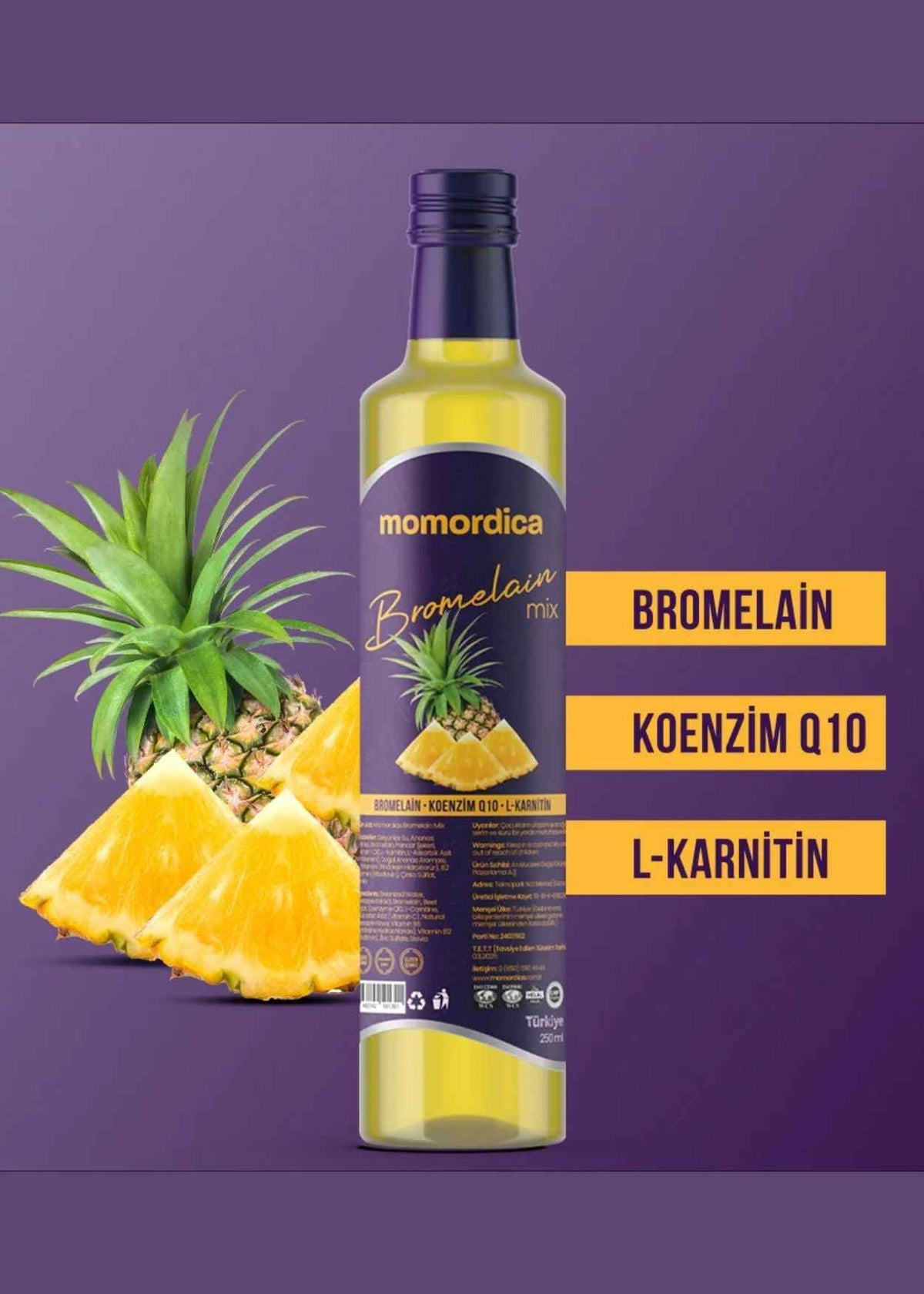 Bromelain Karışımı 250ml