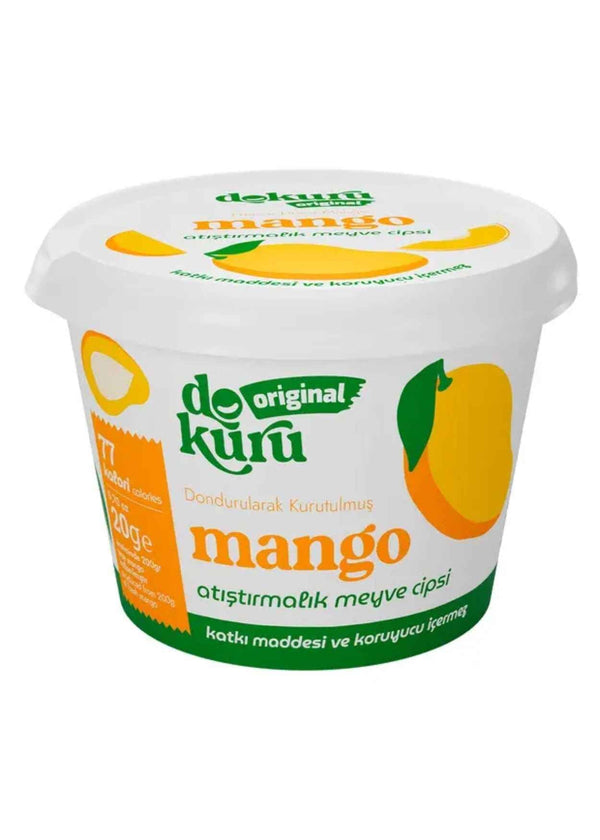 Dokuru Dondurularak Kurutulmuş Mango (Meyve Cipsi) 20g