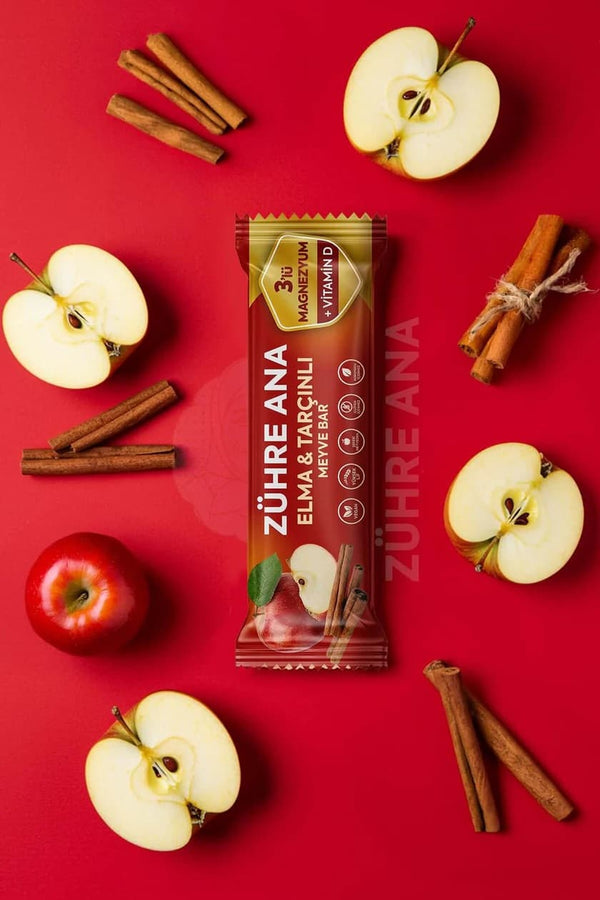 Zühre Ana Elma & Tarçınlı Meyve Barı 35g